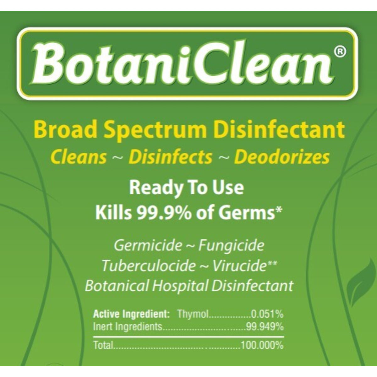 ProRestore Botaniclean Chemical 3 Lt,4 Pack