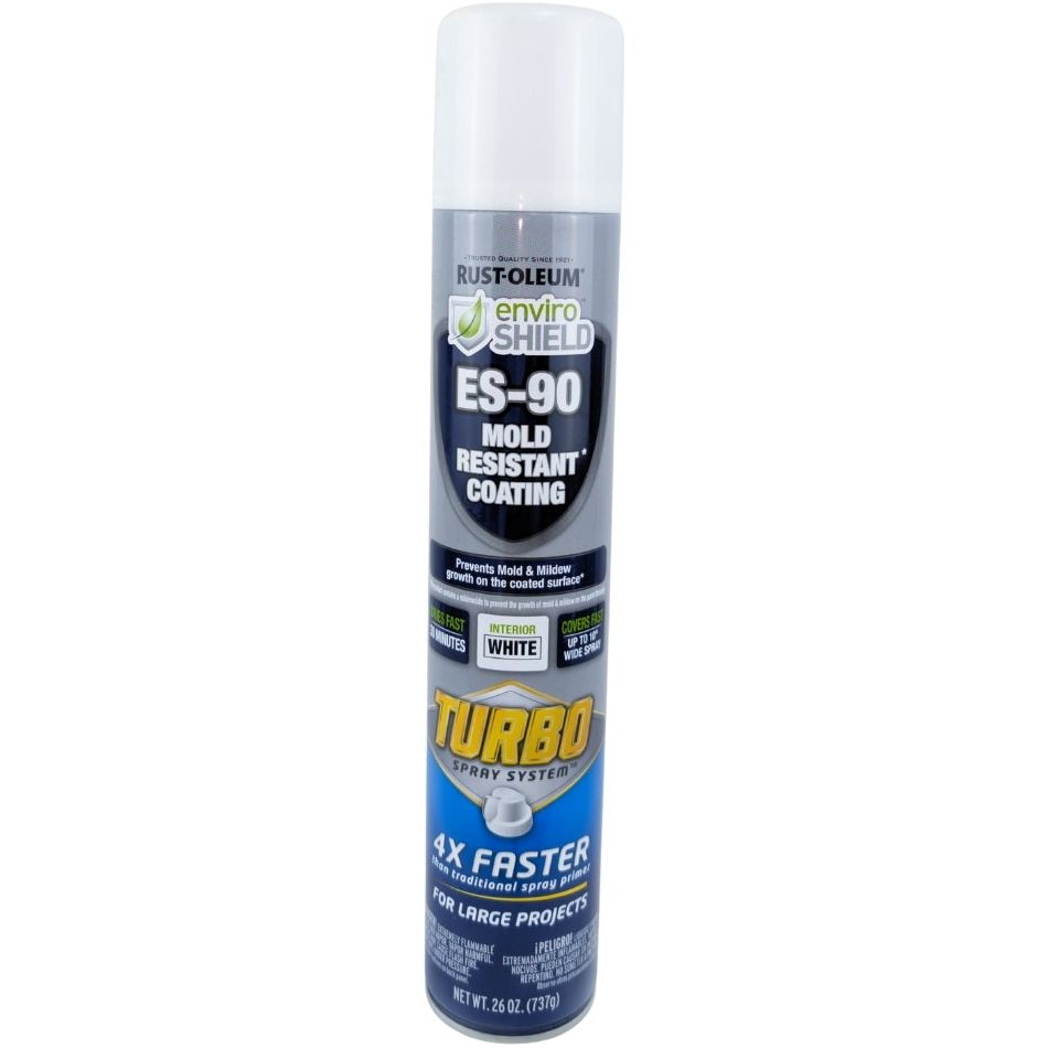 Enviroshield ES-90 Mold Resistant Coating with Turbo Spray System® chemical 1 Pack,6 Pack