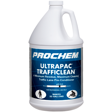 Prochem Ultrapac Trafficlean 1 gal,Case 4 x 1 gal