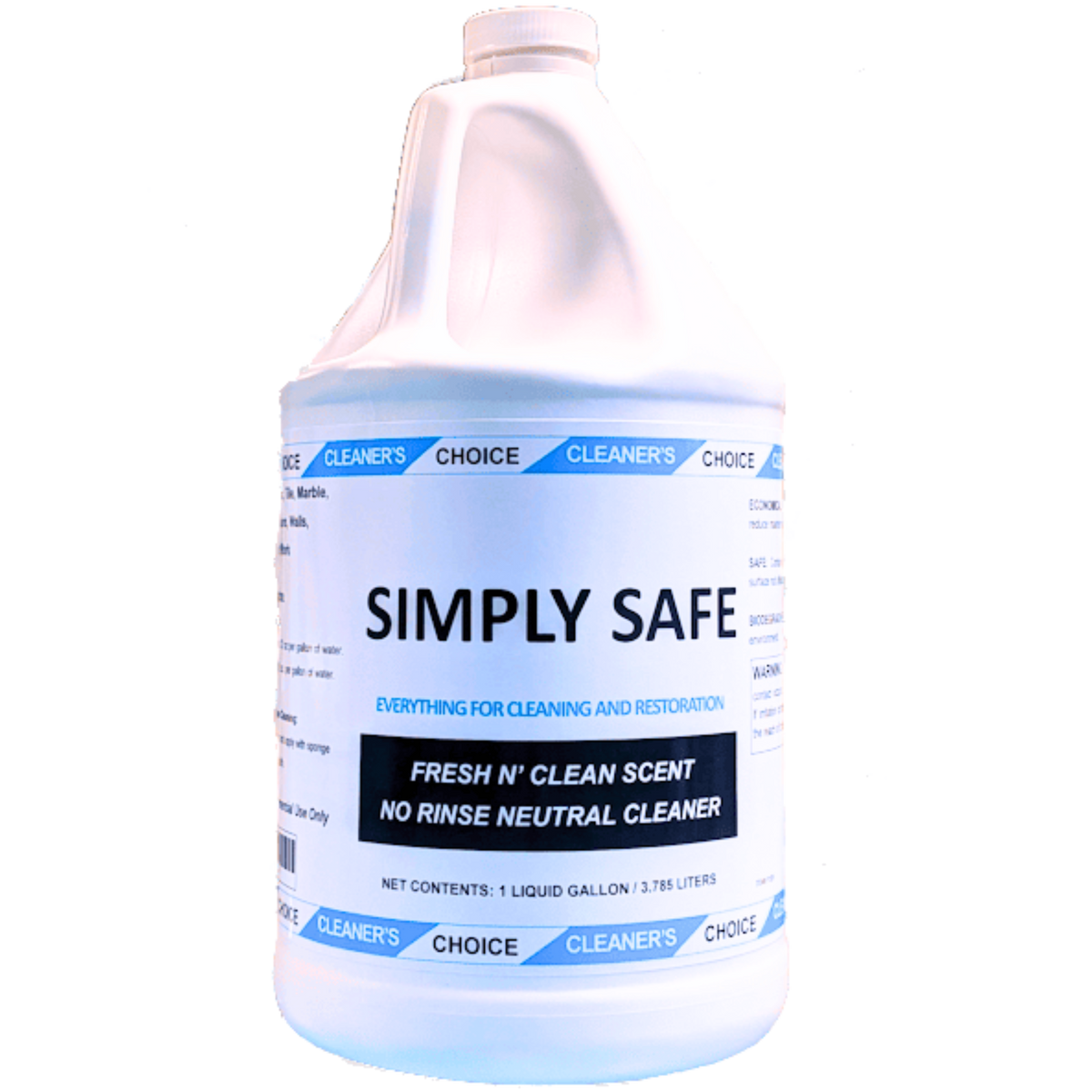 SIMPLY SAFE Economical No Rinse Neutral Cleaner (1 gal)