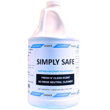SIMPLY SAFE Economical No Rinse Neutral Cleaner (1 gal)