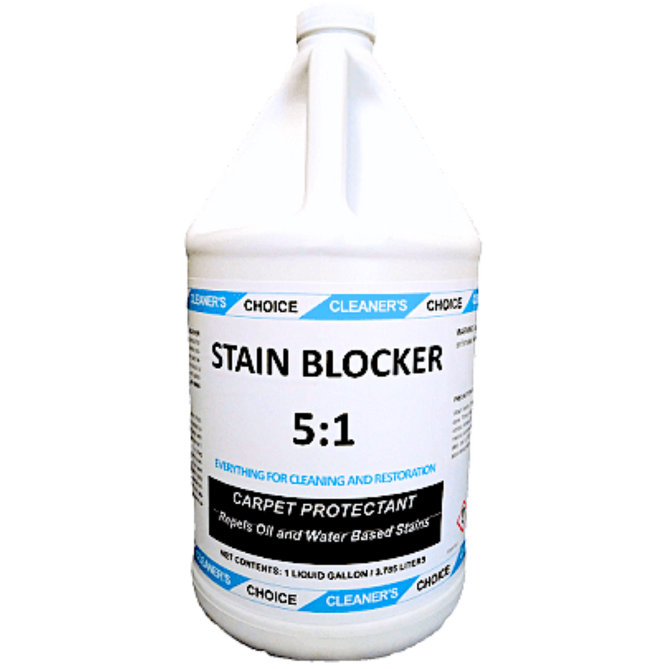 STAIN BLOKER 5:1 Carpet Protectant, Effective Stain and Soil Repellent (1 gal)