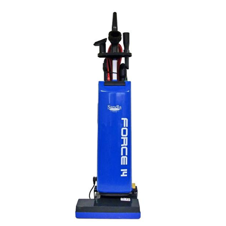 Sandia 60-1000 FORCE 14 Upright Vacuum equipment