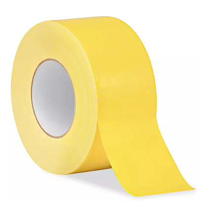 Yellow Polyethylene Tape - 3" x 60 Yards supplies