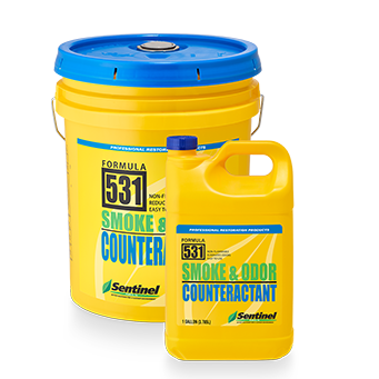 Sentinel 531 Smoke & Odor Counteractant - 5 Gallon chemical