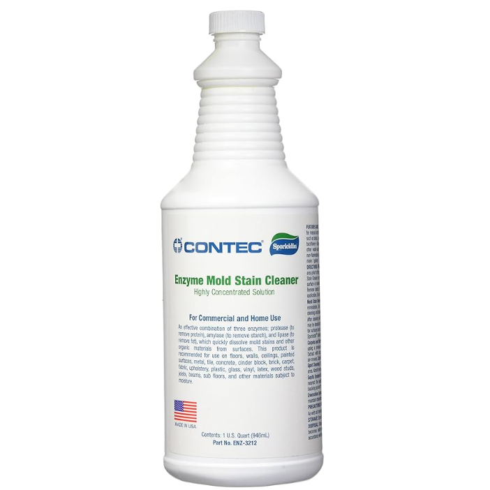 Sporicidin Enzyme Mold Stain Cleaner - 1 Quart chemical