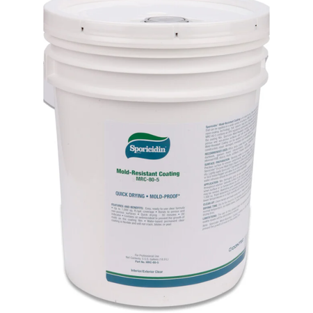 Sporicidin Mold Coating - Clear 5 Gallon (MRC-80-5 chemical
