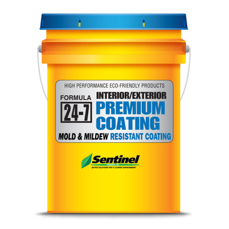 Sentinel 24-7 Premium Coating - White, 5 Gallon chemical