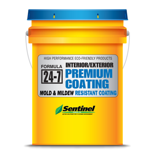 Sentinel 24-7 Premium Coating - White, 5 Gallon chemical