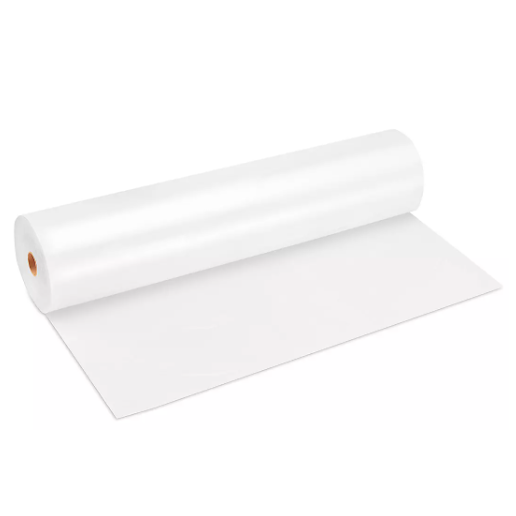 Husky 4 Mil Clear Plastic Poly Sheeting - 20' x 100' supplies
