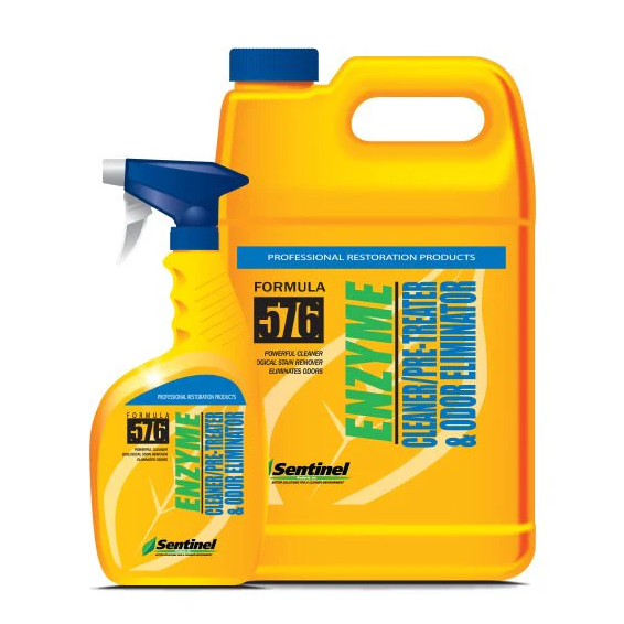 Sentinel 576 Enzyme Cleaner & Odor Eliminator 1 Quart Chemical