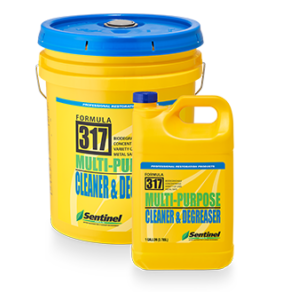 Sentinel 317 Cleaner & Degreaser 4 Case1 GAL Chemical