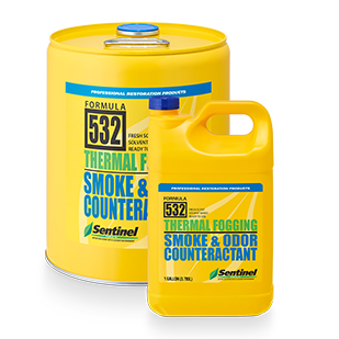 Sentinel 532 Thermal Fogging Odor Counteractant 5 GAL Pail Chemical