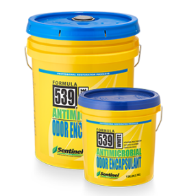 Sentinel 539 Smoke & Odor Encapsulant  With Anti-Microbial Product Protection WHITE 1 GAL Chemical