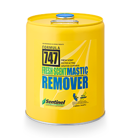 Sentinel 747C Low Odor Mastic Remover 5 GAL Pail Chemical