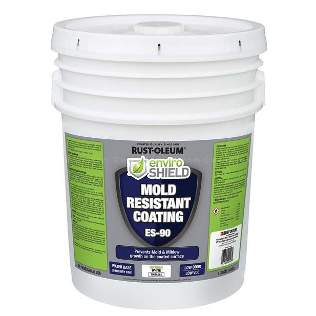 EnviroShield ES-90 Mold Resistant Coating (White, 5 Gallon) chemical