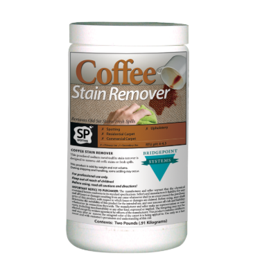 Coffee Stain Remover Bridgepoint system Powder jar