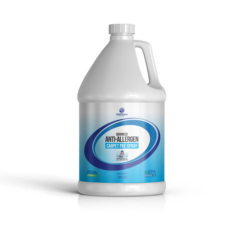 Advanced Anti-Allergen Carpet Pre-Spray Neutral pH Wool-Safe Residue Free Chemical 1 Gallon,4 x 1 Gallon,16 x 1 Gallon,144 Gallons