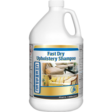 Chemspec Fast Dry Upholstery Shampoo 1 gal,Case 4 x 1 gal