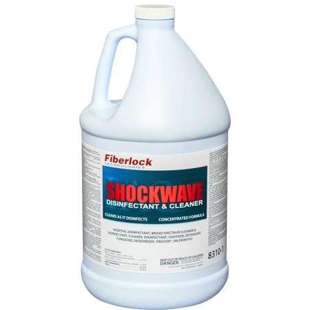 Fiberlock ShockWave Concentrated Disinfectant & Sanitizer Misc 1 gal,4 gal
