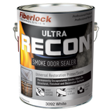 Fiberlock RECON ULTRA Smoke Odor Sealer, White Misc 1 gal,4 gal,5 gal