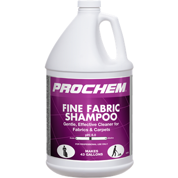 Prochem Fine Fabric Shampoo 1 gal,Case 4 x 1 gal