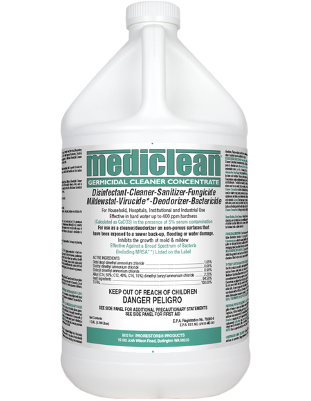 Mediclean Germicidal Cleaner Concentrate Mint 1G chemical
