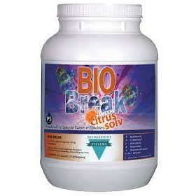 Bridge Point Bio Break Enzyme W/ Citrus Solv - Jar 6 lbs,Case 4x6 lbs