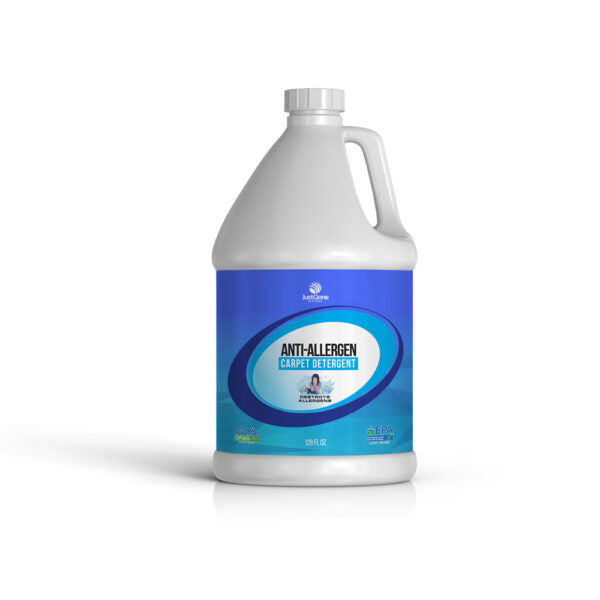 Hypoallergenic Carpet Detergent Professional Neutral pH Residue Free Allergen Solution Chemical 1 Gallon,4 x 1 Gallon,16 x 1 Gallon,144 Gallons