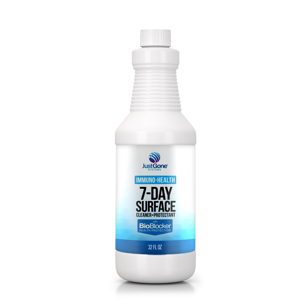 7-Day Anti-Allergen Cleaner & Protectant Non-Toxic Biostatic High-Touch Spray Chemical 3 x 2 oz Bottles,3 x 8 oz Bottles,32 oz Bottle,4 x 32 oz Bottles