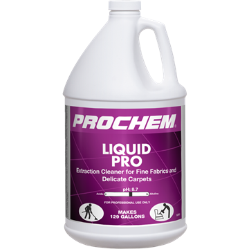 Prochem Fine Fabric Liquid Pro 1 gal,Case 4 x 1 gal