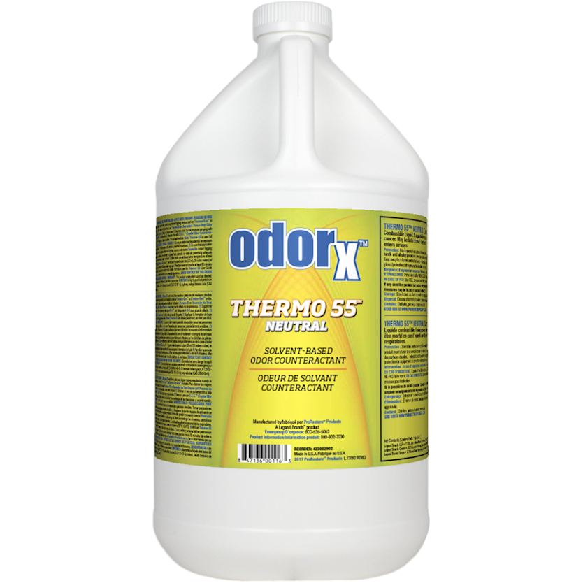 OdorX Thermo 55 Neutral 1 gal,Case 4 x 1 gal