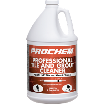 Prochem Restoration Tile & Grout Cleaner, Alkaline Solution 1 gal,Case 4 x 1 gal