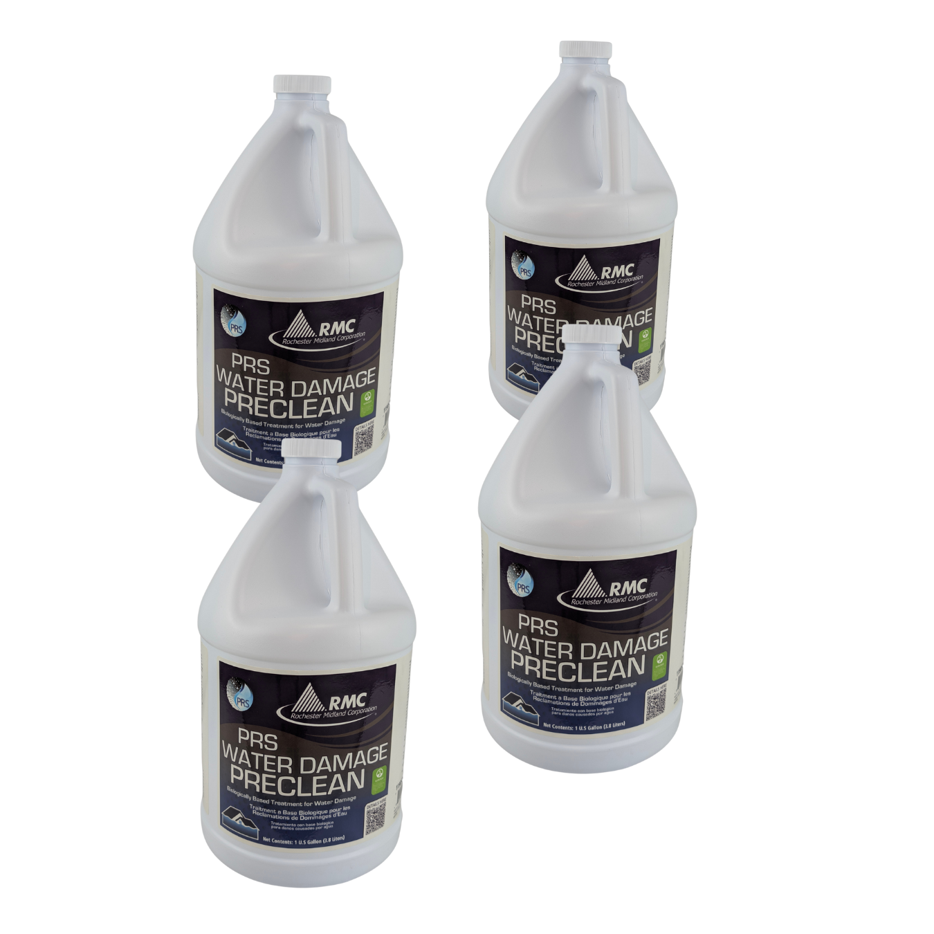 RMC PreClean Water Damage Cleaner 1 Gallon chemical 4 Gallon
