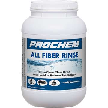 Prochem All Fiber Rinse - Jar 6 lbs,Case 4 X 6 lbs