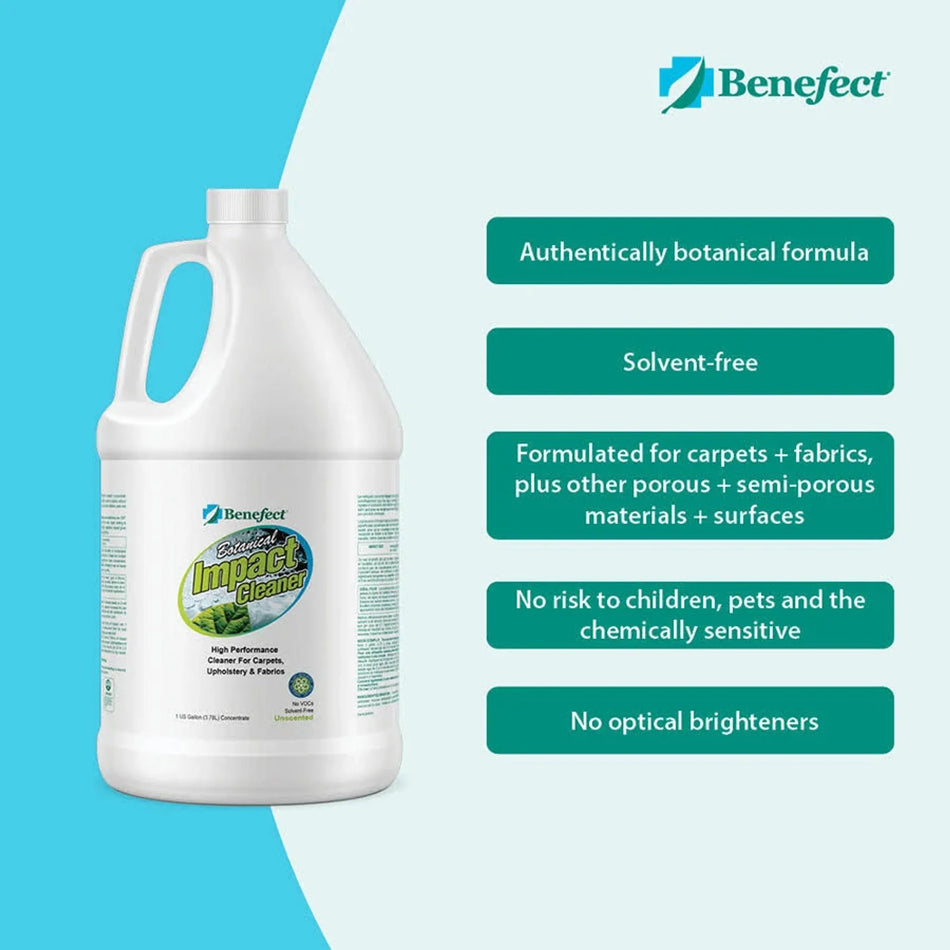 Benefect Impact Carpet & Fabric Cleaner Misc 1 gal,4 gal
