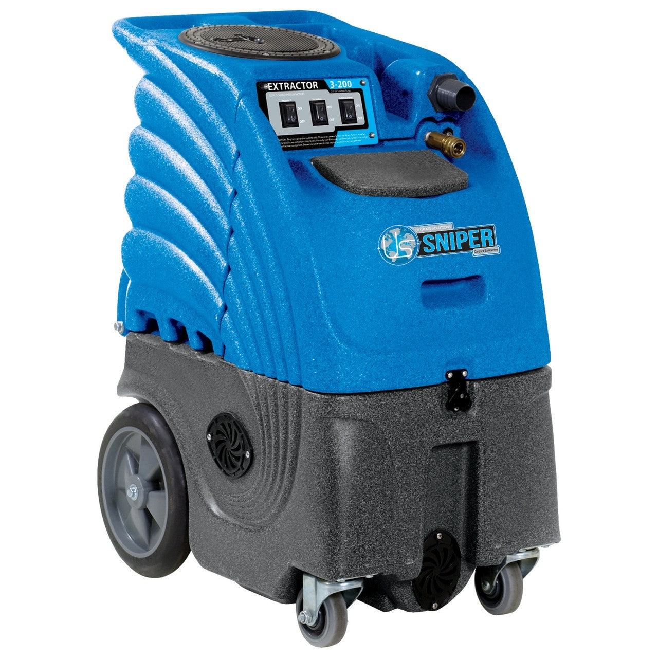 Sniper 100 PSI 12 Gallon Heated Carpet Extractor equipment