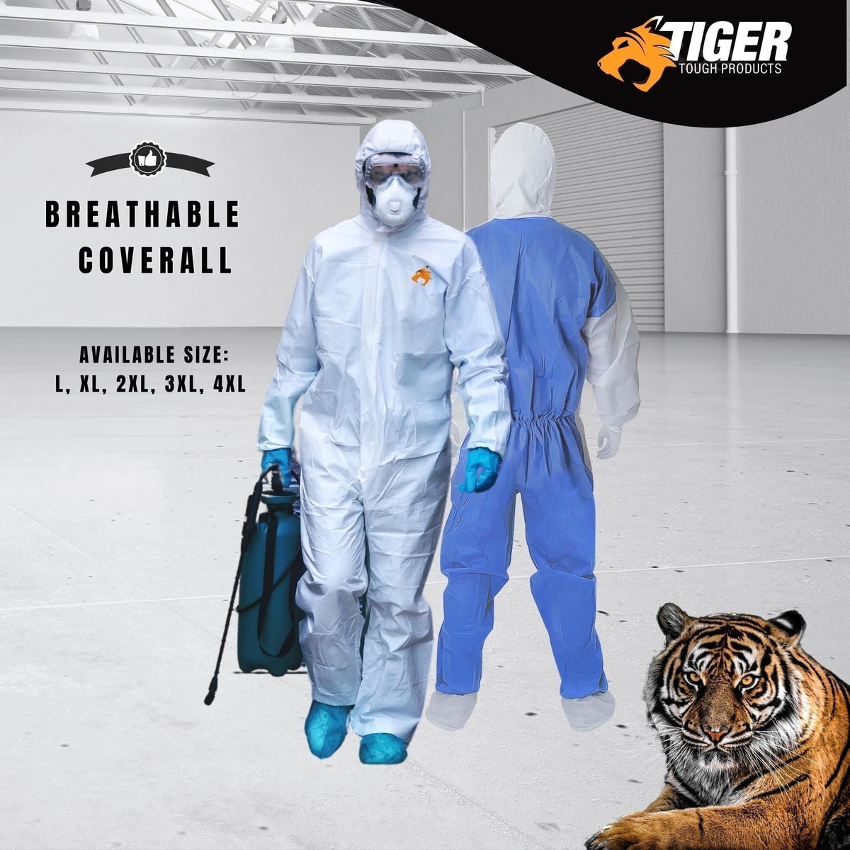 Breathable Coverall, Ultimate Comfort & Protection (25ct)